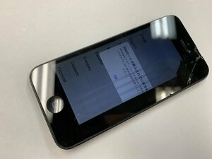 D575 SoftBank iPhone5 ブラック 16GB AロックON 判定○ ジャンク