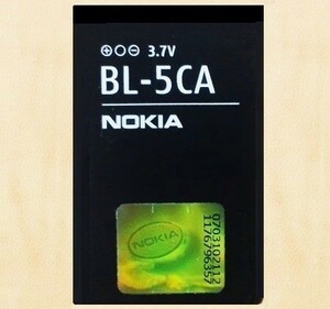 A876【容量判定済＞優良品 電池パック BL-5CA】Nokia 純正バッテリー