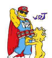 Duffman Lisa_Simpson The_Simpsons WDJ // 640x707 // 228.7KB // jpg