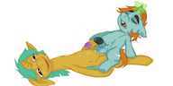 ButtercupSaiyan Friendship_is_Magic My_Little_Pony Snails Snips // 1366x686 // 363.6KB // jpg
