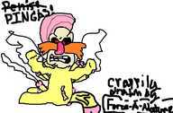 Dr_Robotnik Fluttershy Friendship_is_Magic My_Little_Pony Rule_63 Sonic_Team crossover // 543x355 // 28.5KB // png