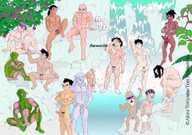 Android_17 Chiaotzu Dende Dragon_Ball Dragon_Ball_GT Dragon_Ball_Z Jhemos Krillin Master_Roshi Oolong Piccolo Puar Shin Son_Gohan Son_Goku Son_Goten Tien_Shinhan Trunks_Briefs Uub Vegeta Yamcha // 830x583 // 134.1KB // jpg