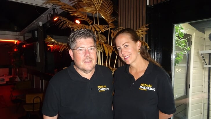 Michael Bolle en Nicole ten Berg runnen samen Totaal Catering Gorinchem.