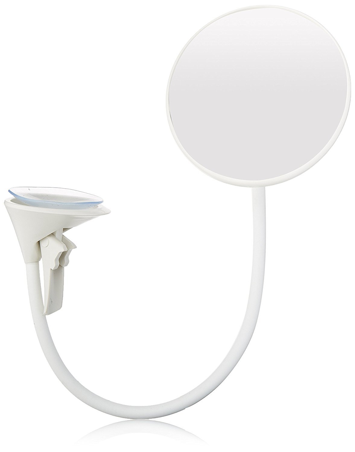 Zadro Peeka-Bu Fogless Gooseneck Intimate Grooming Mirror, 4-Inch