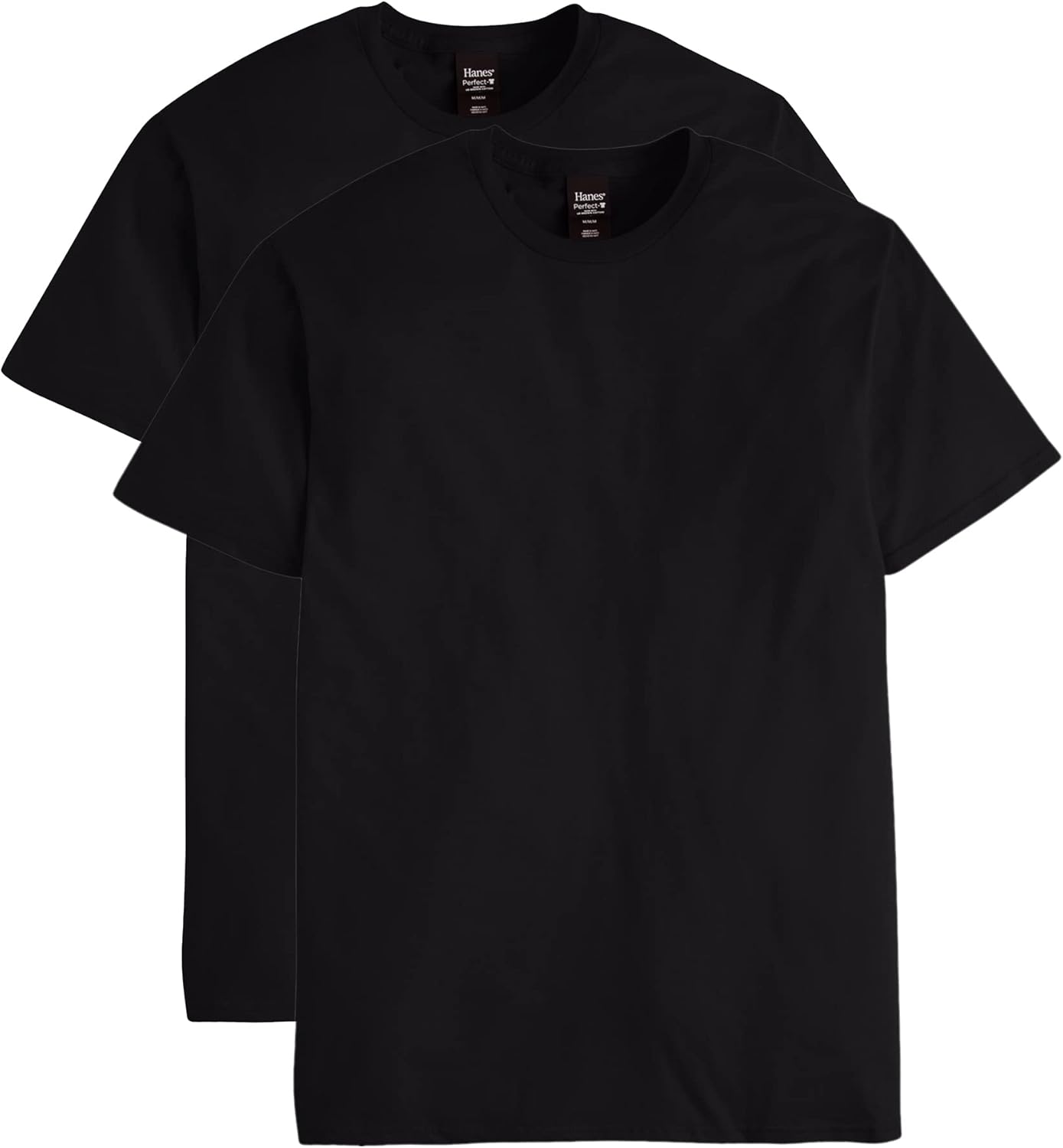 Hanes mens Nano Premium Cotton T-shirt (Pack of 2)