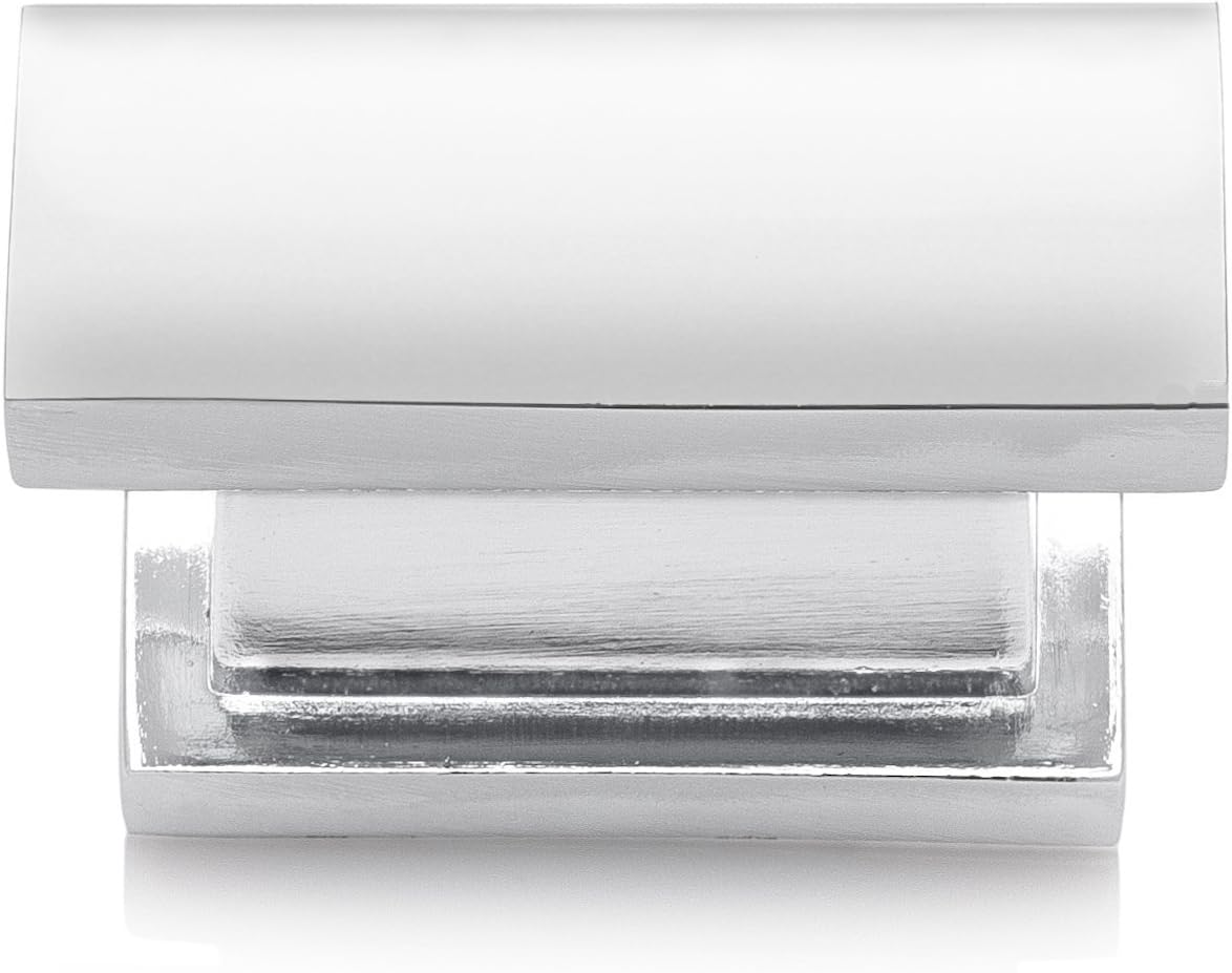 Southern Hills 1.5 Inch Polished Chrome Cabinet Knobs - Pack of 5 - Kitchen Cabinet Knobs for Doors, Drawers, Desks and Furniture - Modern Drawer Pulls SHKM001-CHR-5