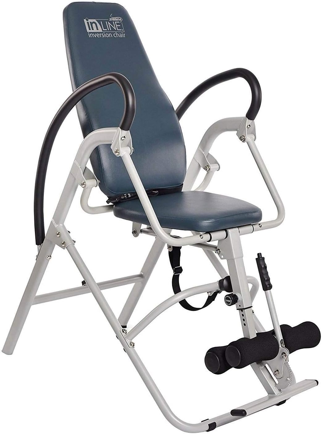 Stamina Inline Inversion Chair - Back Stretcher Inversion Table for Spine Decompression, Pain Relief - Easy to Get On and Off - Inversion Tables for Back Pain Strength Training Inversion Equipment