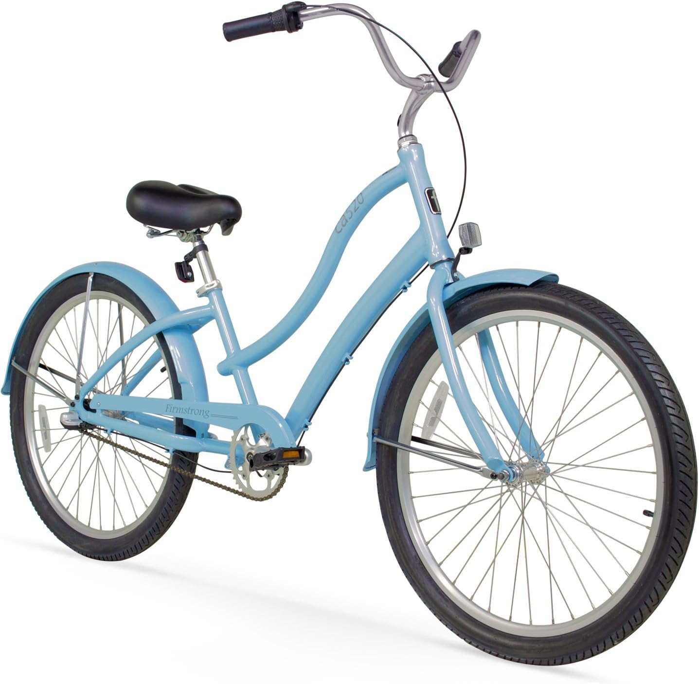 Firmstrong Women's CA-520 Alloy Beach Cruiser Bicycle, 15.5-Inch