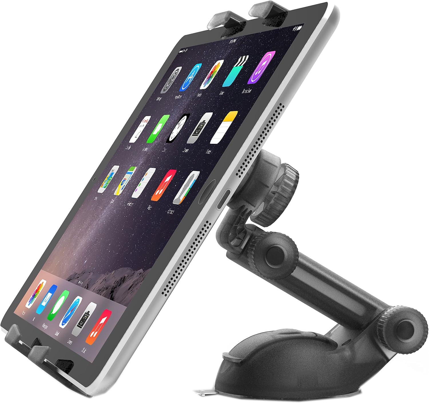 iOttie iPad Mount, Easy Smart Tap 2 Universal Car Desk Mount Holder Stand Cradle for iPad Air 2 iPad 4/3/2 iPad Mini 3, Galaxy Tab, Nexus 9/7
